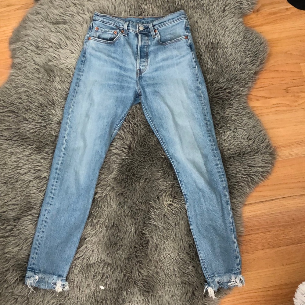 levi’s embroiled jeans